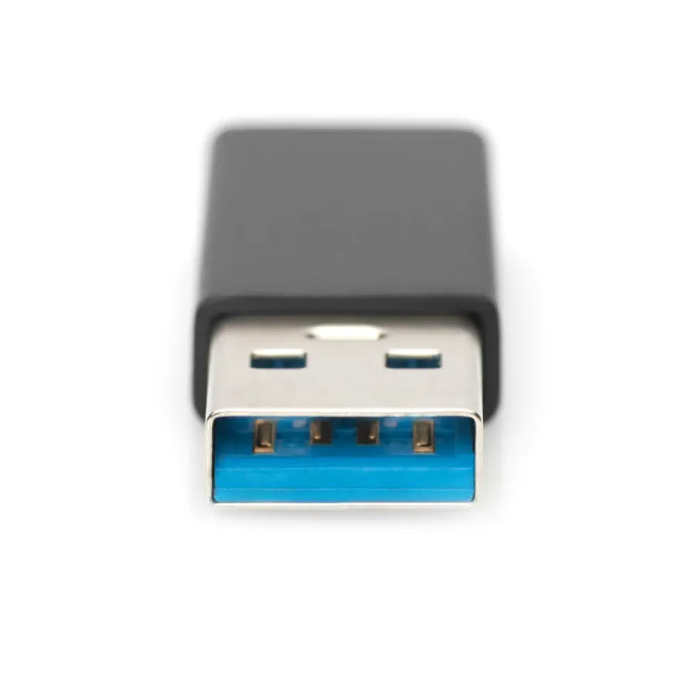 Ewent EW9650 cambiador de género para cable USB Type-A USB Type-C Negro - detalle