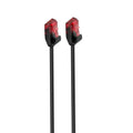 Cable de red Ethernet EWENT IM1046 negro, 2 metros, Cat6 U/UTP, cable de red para conexión de red estable y rápida.