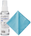 EWENT KIT DE LIMPIEZA DE PANTALLAS 100ML CONPAÑO MICROFIBRA 20X20CM