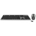 Kit de teclado y ratón inalámbricos EWENT EW3272 Slim en color negro, con diseño compacto y elegante para oficina o uso diario.