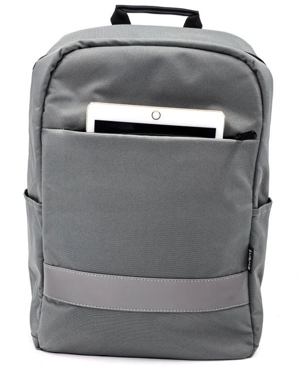 EWENT MOCHILA 16.1 URBAN BUSSINES GRIS MATERIAL RECICLADO RPET - detalle