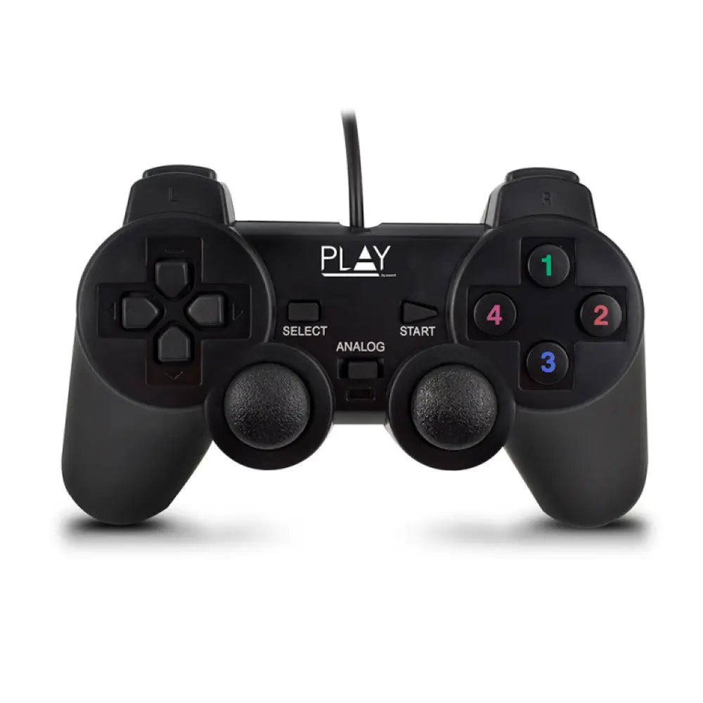 Ewent Play Negro USB 2.0 Gamepad Analógico/Digital PC - detalle