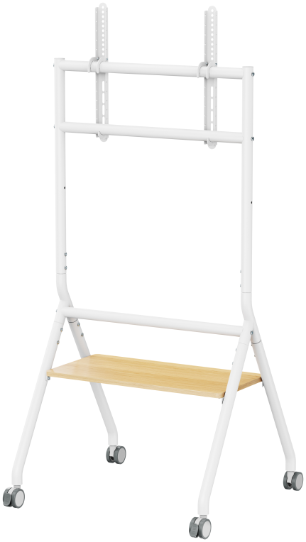 EWENT SOPORTE DE SUELO PARA TV DE 37 A 86 ALTURA AJUSTABLE, BLANC - detalle