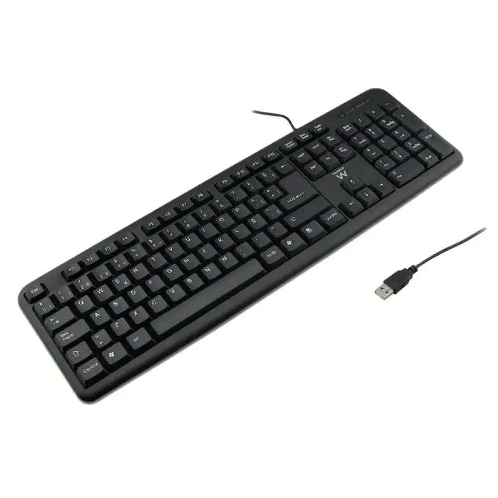 Ewent Teclado Slim EW3109 usb Negro - detalle