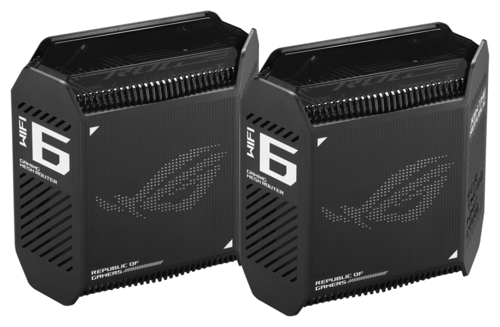 EXTENSOR ASUS ROG RAPTURE GT6 ROUTER WIFI MESH AX10000 TRI-BANDA MU-MIMO BL P-2U - detalle