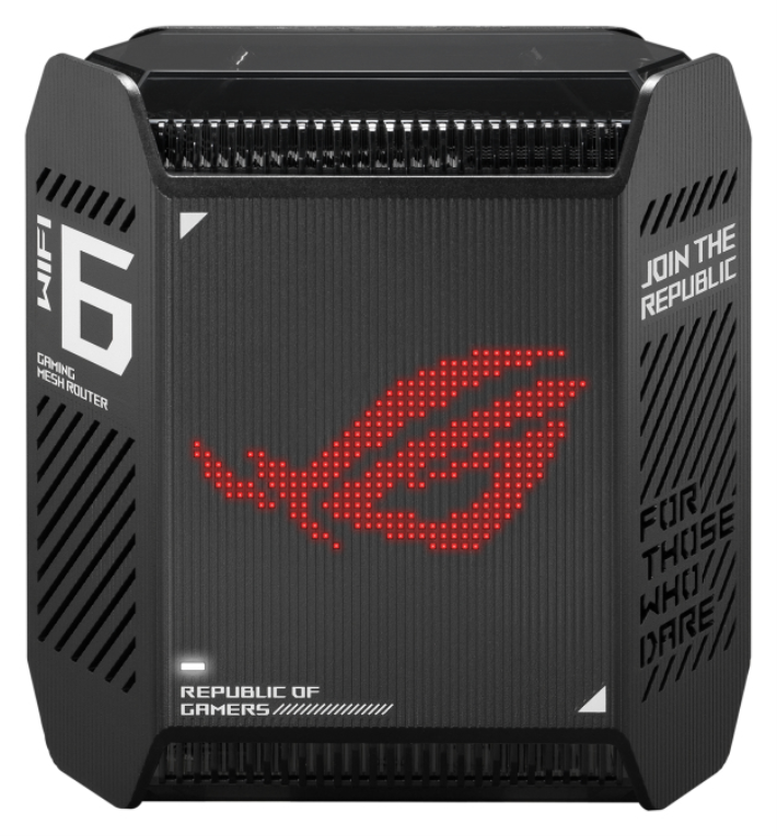 EXTENSOR ASUS ROG RAPTURE GT6 ROUTER WIFI MESH AX10000 TRI-BANDA MU-MIMO BL P-2U - detalle