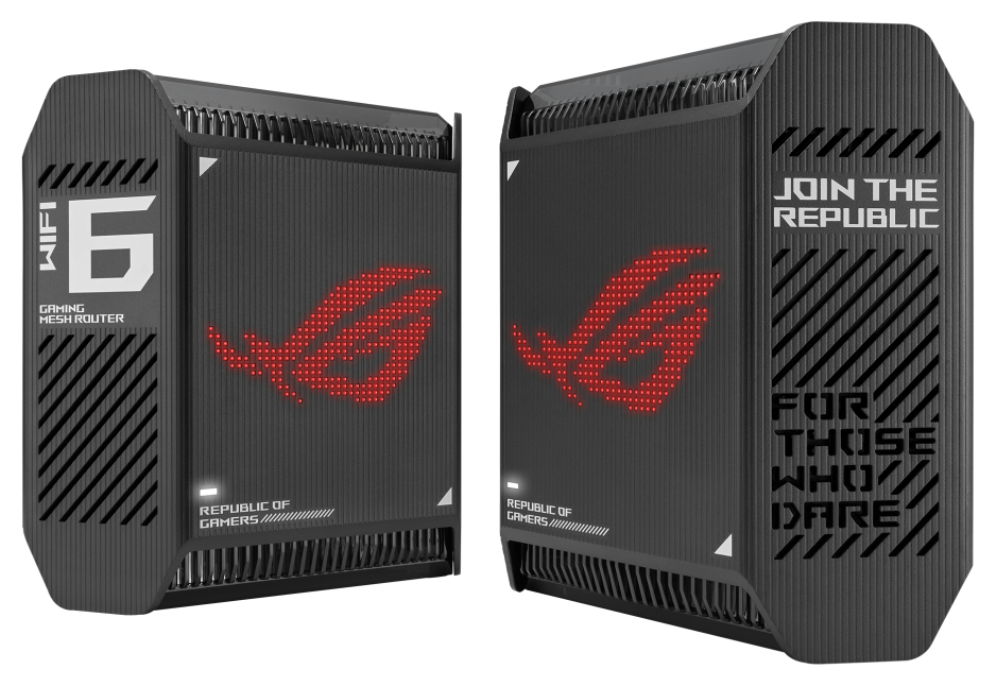 EXTENSOR ASUS ROG RAPTURE GT6 ROUTER WIFI MESH AX10000 TRI-BANDA MU-MIMO BL P-2U - detalle