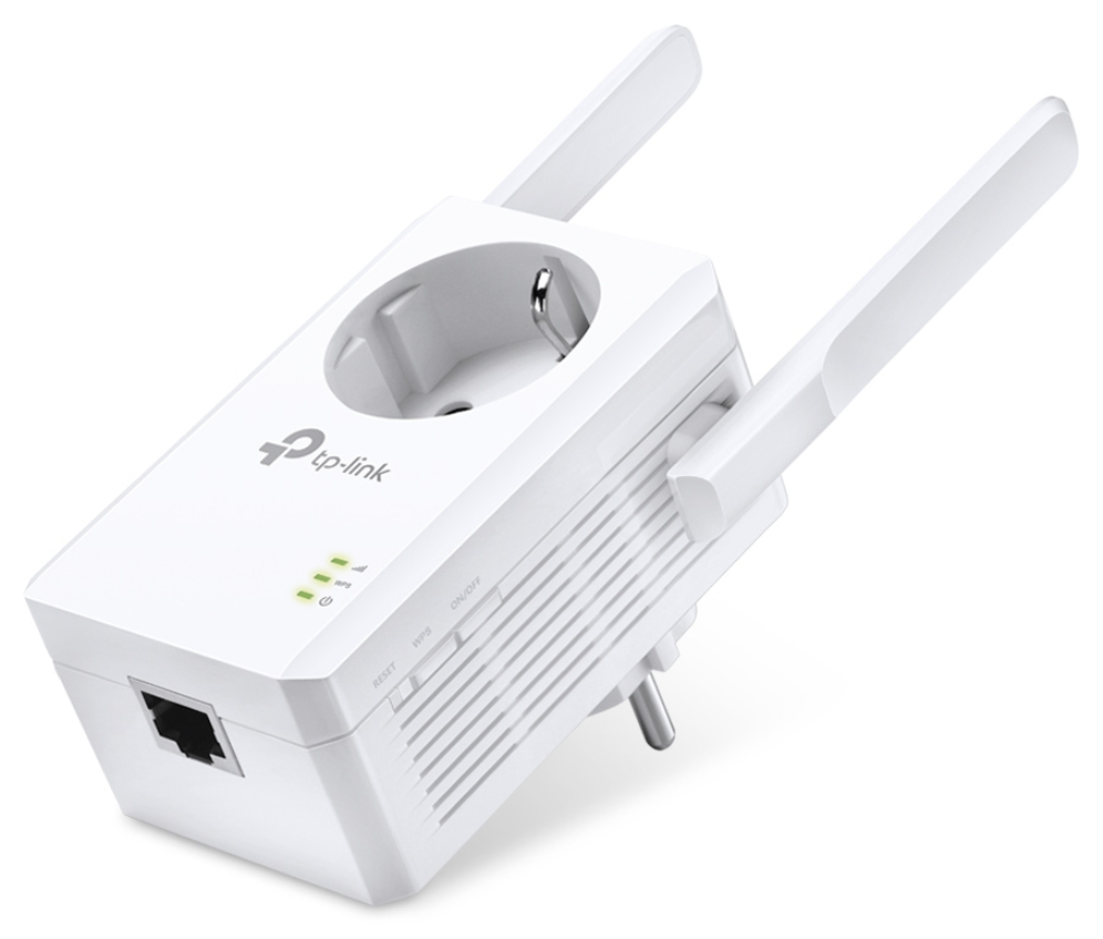 EXTENSOR DE COBERTURA TP-LINK N300 1 PORT CON ENCHUFE - detalle