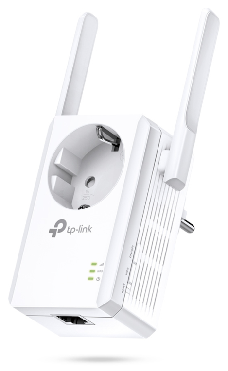 EXTENSOR DE COBERTURA TP-LINK N300 1 PORT CON ENCHUFE - detalle
