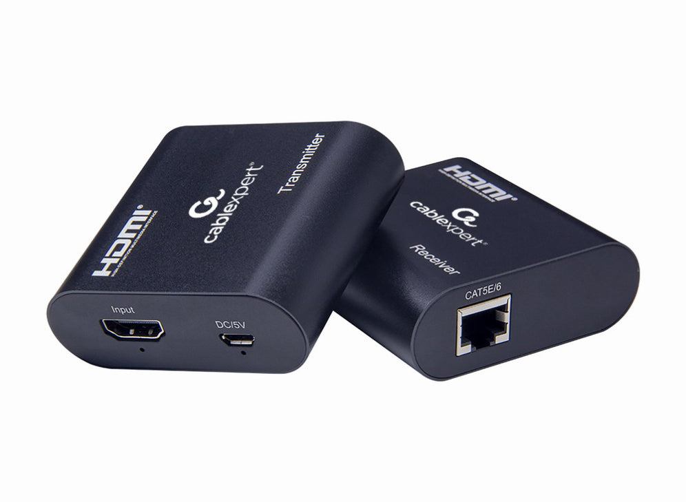 Gembird DEX-HDMI-03 extensor audio/video Negro