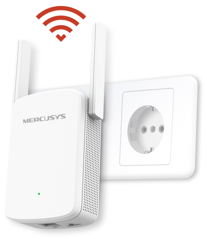EXTENSOR MERCUSYS AC1200 WALL-MOUNTED 2 ANTENNAS - detalle
