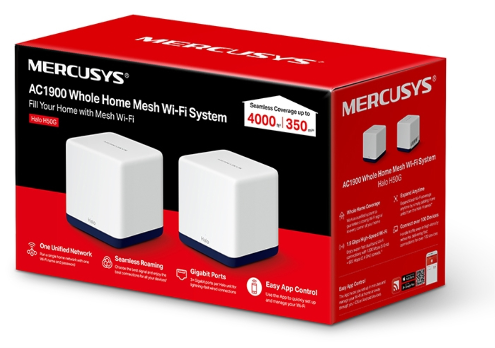 EXTENSOR MERCUSYS HALO H50G 2 PACK - detalle