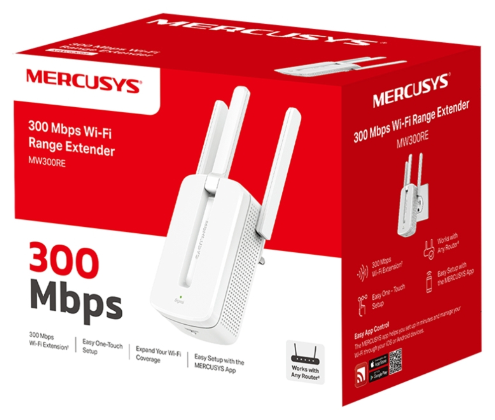 EXTENSOR MERCUSYS N300 - detalle