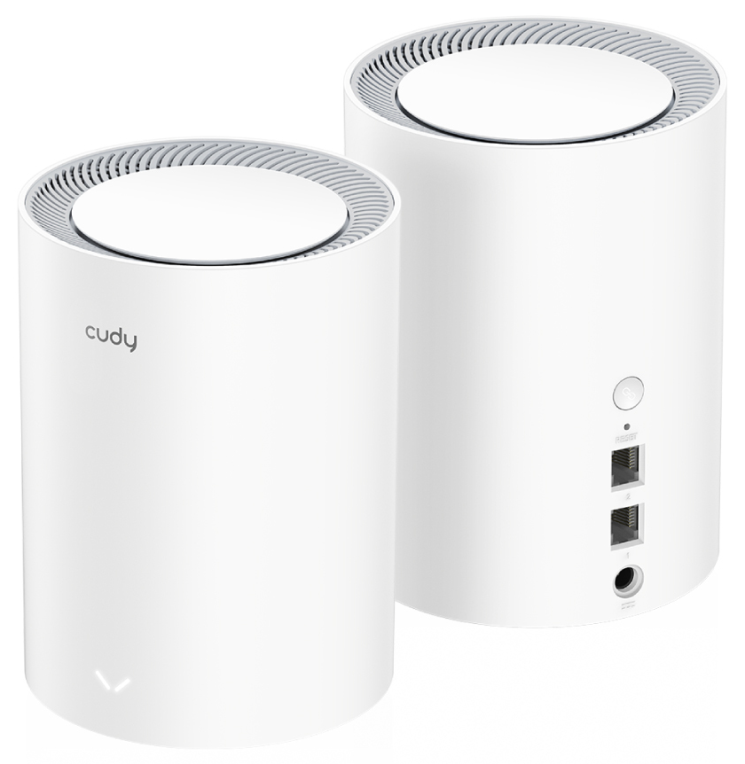 EXTENSOR MESH CUDY AX1800 WIFI 6 MESH SOLUTION M1800 2-PACK - detalle