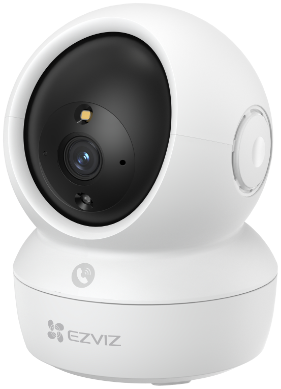EZVIZ CAMARA WIFI INTERIOR H6C 2K 3MP 360º VISION NOCTURNA BLANCO - detalle