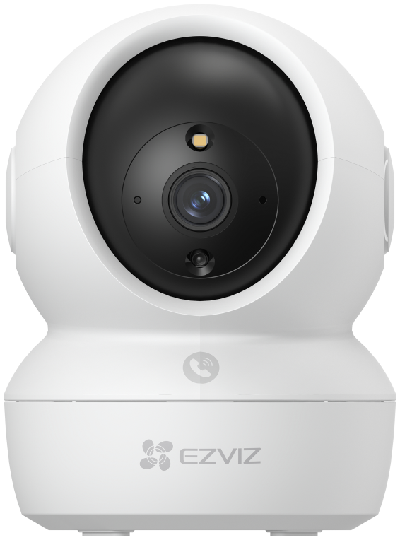 EZVIZ CAMARA WIFI INTERIOR H6C 2K 3MP 360º VISION NOCTURNA BLANCO