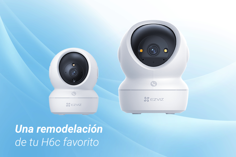 EZVIZ CAMARA WIFI INTERIOR H6C G1 3K PANORAMICA/INCLINACION - detalle