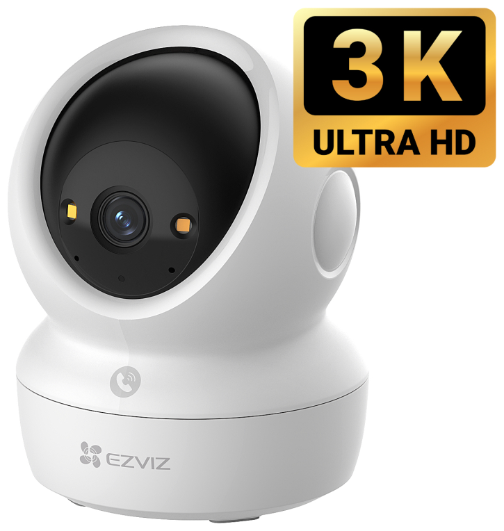 EZVIZ CAMARA WIFI INTERIOR H6C G1 3K PANORAMICA/INCLINACION - detalle