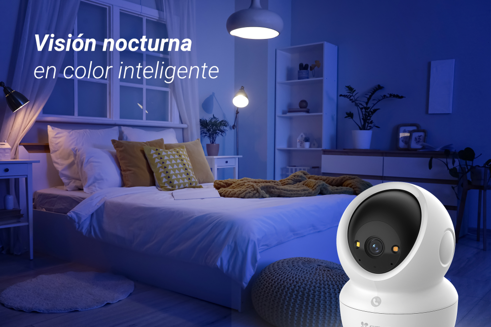 EZVIZ CAMARA WIFI INTERIOR H6C G1 4K PANORAMICA/INCLINACION - detalle
