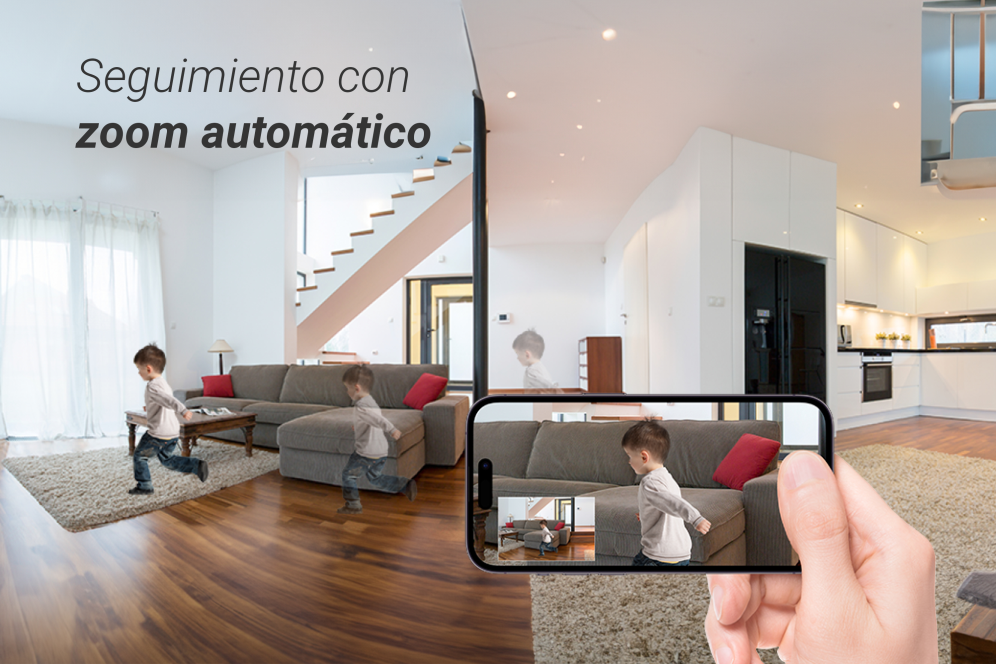 EZVIZ CAMARA WIFI INTERIOR H6C G1 4K PANORAMICA/INCLINACION - detalle