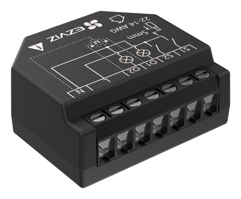 EZVIZ T36WN Inalámbrico Negro