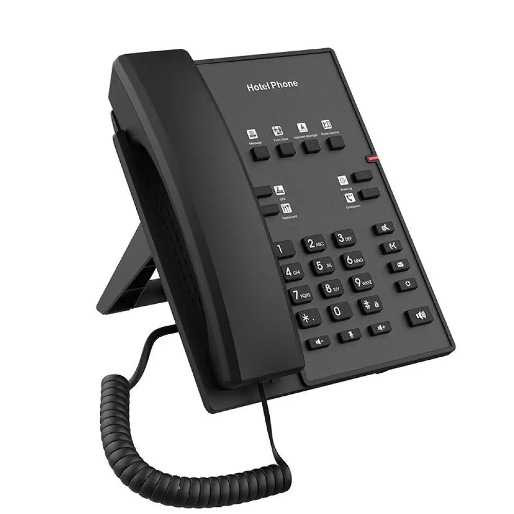 Fanvil H1, teléfono de hotel, 2 teclas de línea - detalle