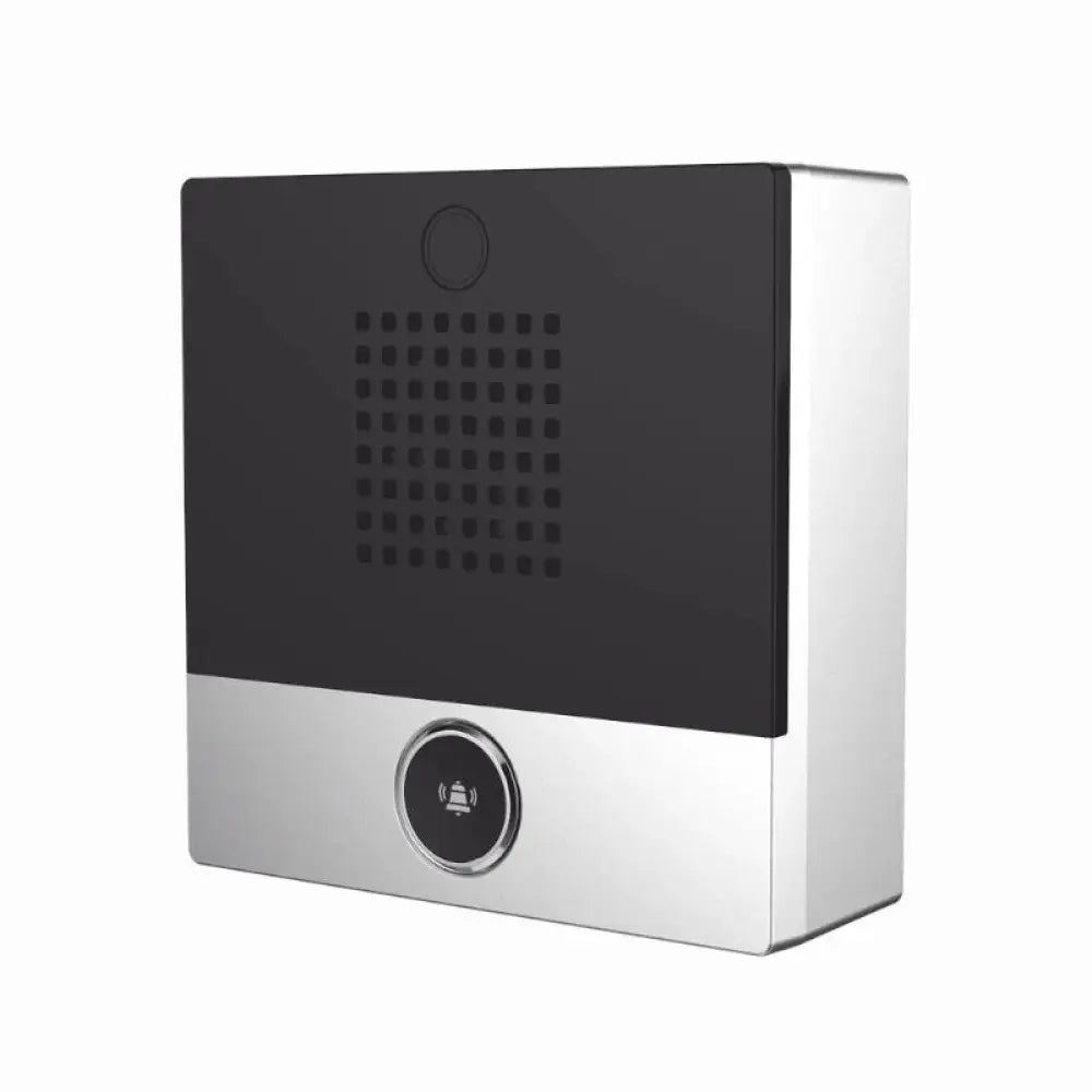 Videoportero Fanvil i10S SIP mini intercomunicador con botón, compacto y de fácil uso, para control de acceso.