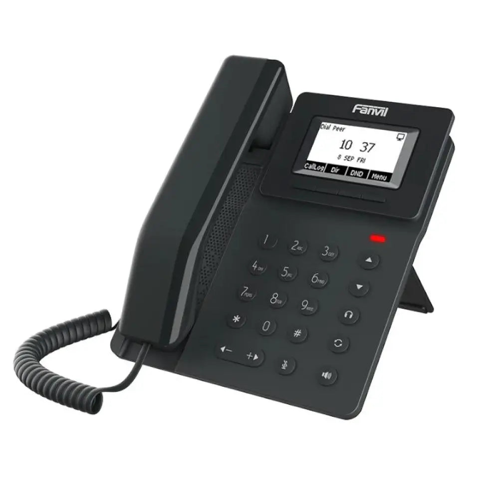 Fanvil V50G 2 líneas SIP 2.3"pantalla PoE 2xGbE - detalle
