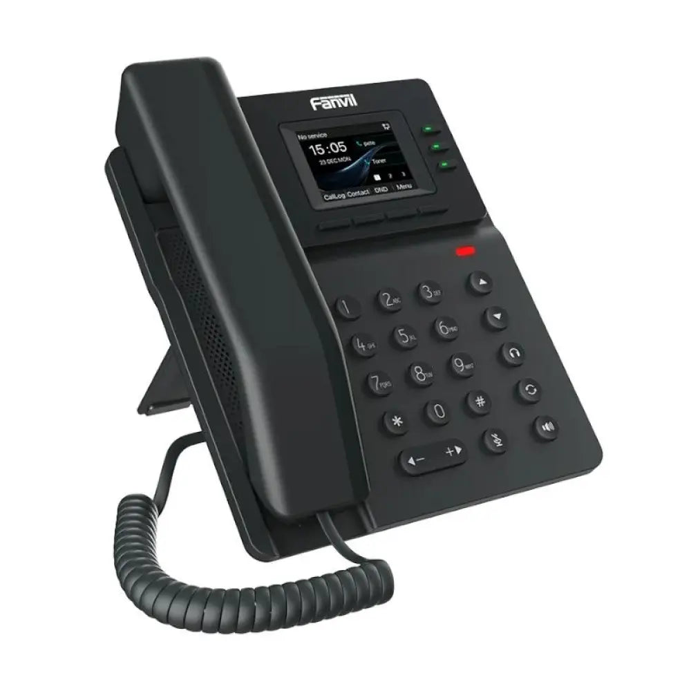 Fanvil V60G 4 líneas SIP 2.4"pantalla color PoE 2x - detalle
