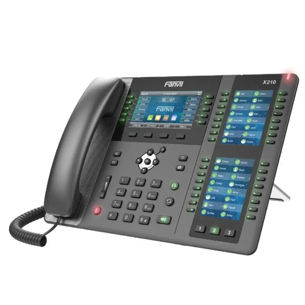 Fanvil X210, 20 líneas SIP, 106 teclas DSS - detalle