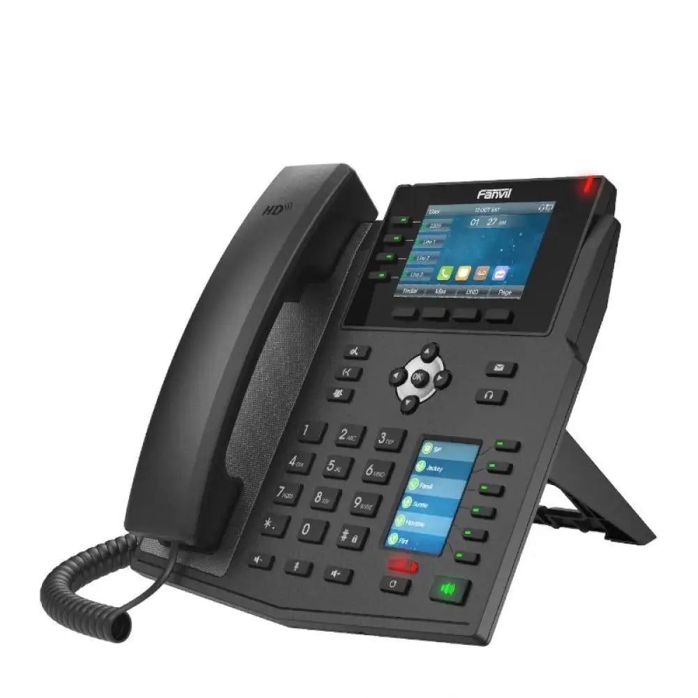 Fanvil X5U, 16 líneas SIP, 1 pantalla lateral - detalle
