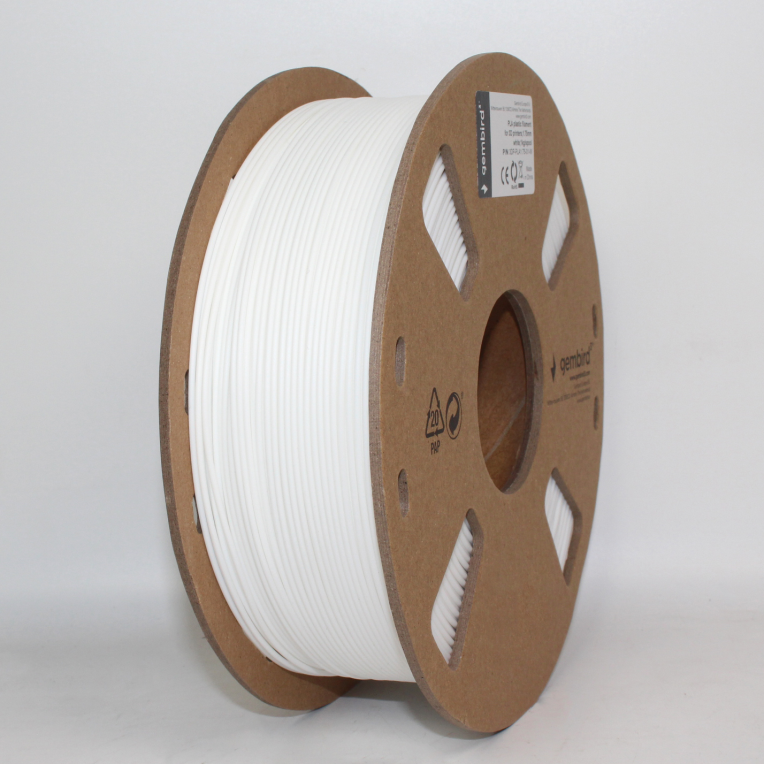 FILAMENTO GEMBIRD PLA BLANCO, 1,75 MM, 1 KG - detalle