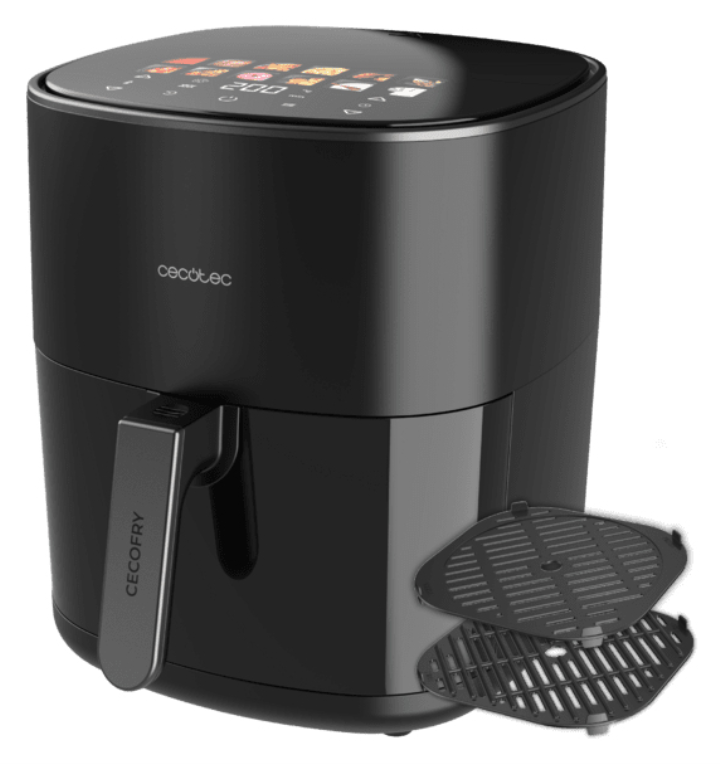 FREIDORA CECOTEC 100500 CECOFRY&GRILL DUOHEAT 65 - detalle