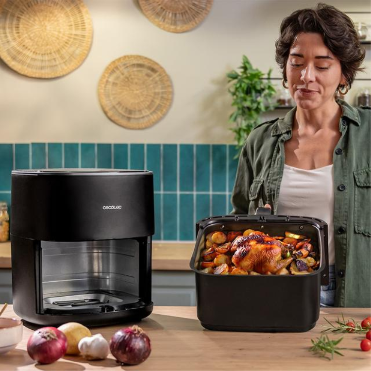 FREIDORA CECOTEC 100500 CECOFRY&GRILL DUOHEAT 65 - detalle