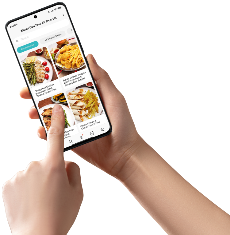 FREIDORA INTELIGENTE XIAOMI DUAL ZONE AIR FRYER 10L - detalle
