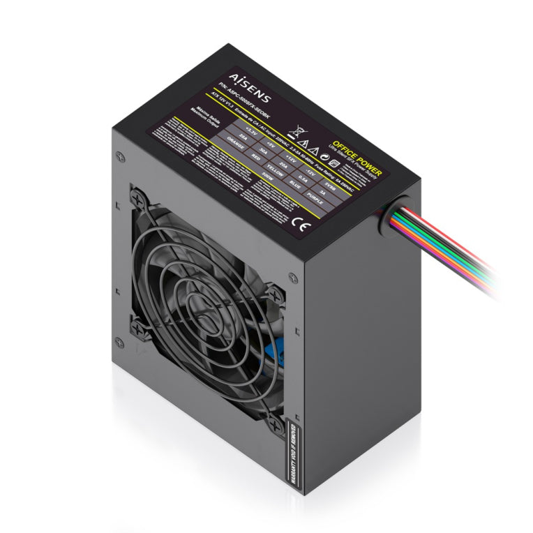 FUENTE ALIMENTACION AISENS SFX 500W OEM NEGRA - detalle