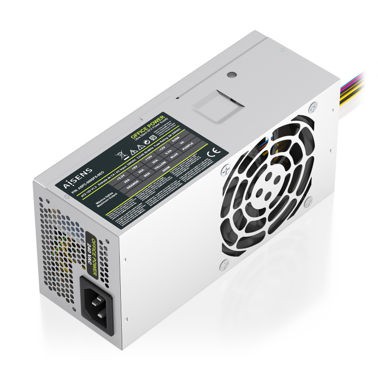 AISENS Fuente Alimentacion TFX 500W OEM. Plata