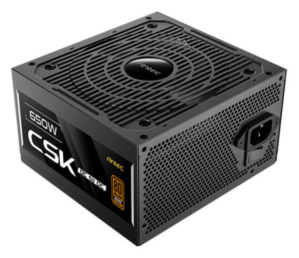 FUENTE ALIMENTACION ANTEC CSK650DC EC 80+ BRONZE ATX NEGRO - detalle