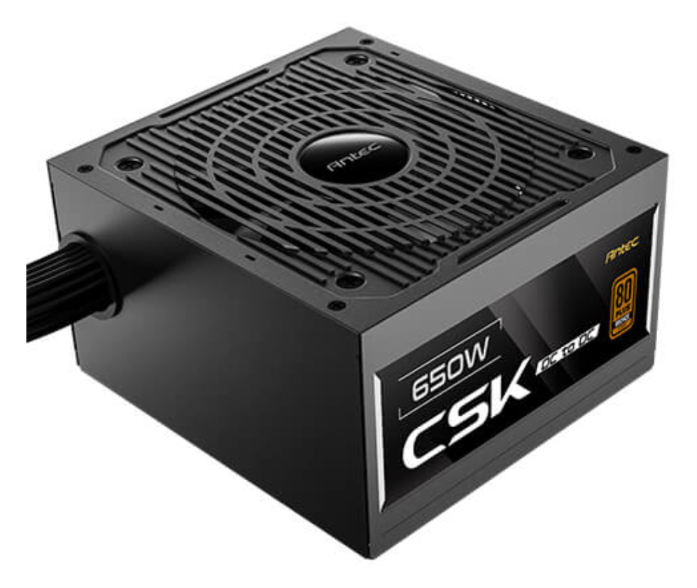 FUENTE ALIMENTACION ANTEC CSK650DC EC 80+ BRONZE ATX NEGRO - detalle