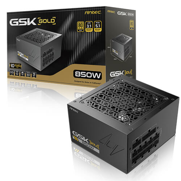 FUENTE ALIMENTACION ANTEC GSK850 V2 EC - detalle
