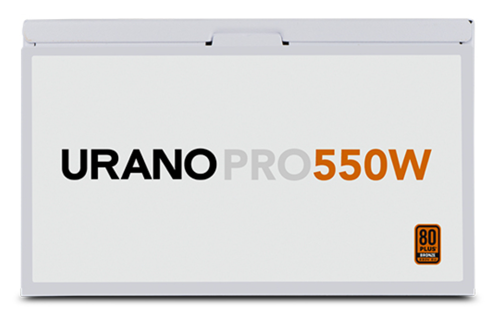FUENTE ALIMENTACION ATX NOX URANO PRO 550W BRONZE BLANCO - detalle