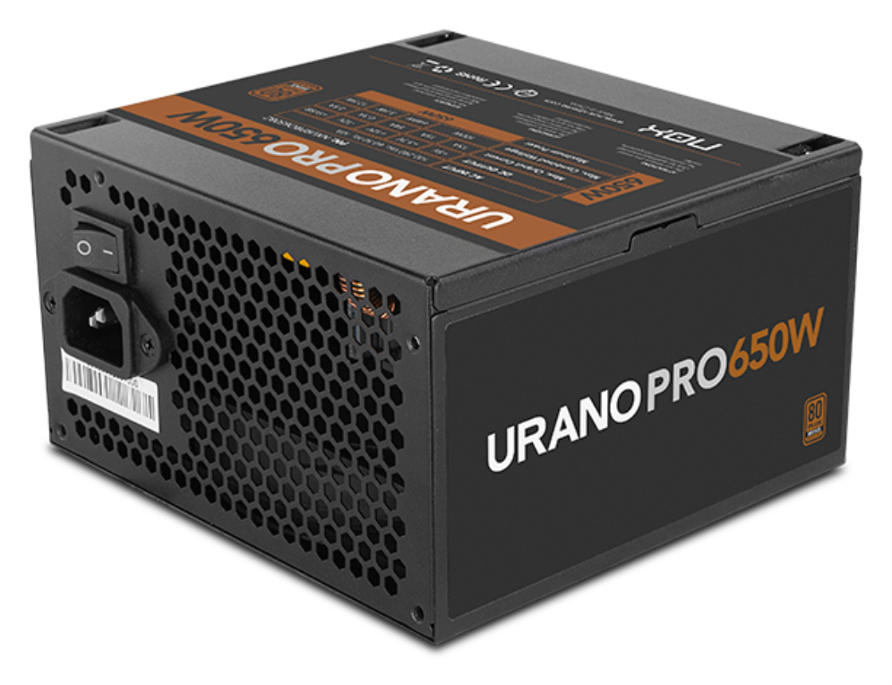 FUENTE ALIMENTACION ATX NOX URANO PRO 650W BRONZE - detalle