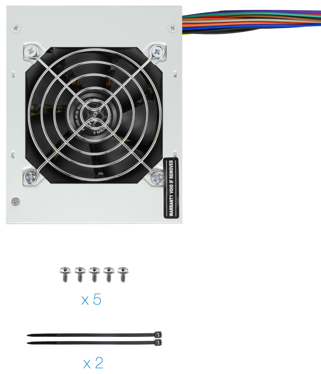 FUENTE ALIMENTACION EP-II SFX MATX TQEP-500S-SFX 500W - detalle