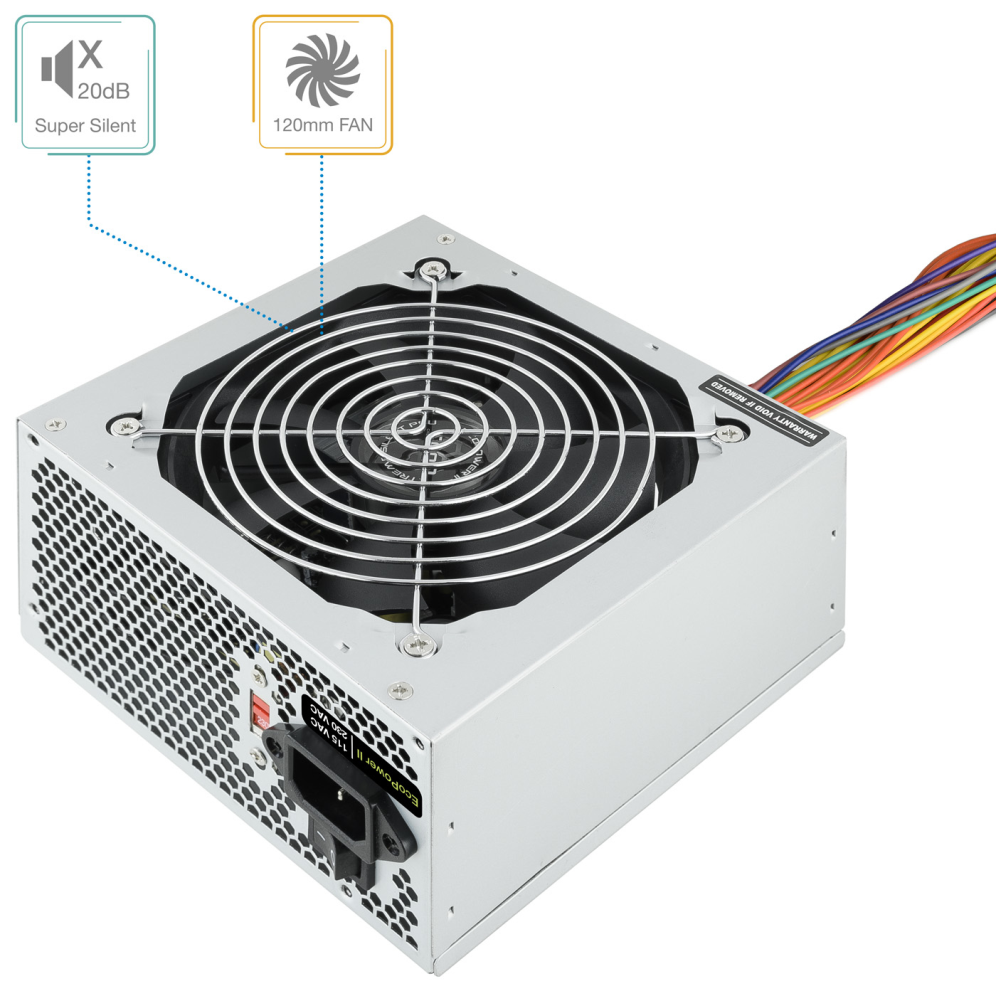 FUENTE ALIMENTACION EP-II TQEP-500S-INT 500W 110V/240V - detalle