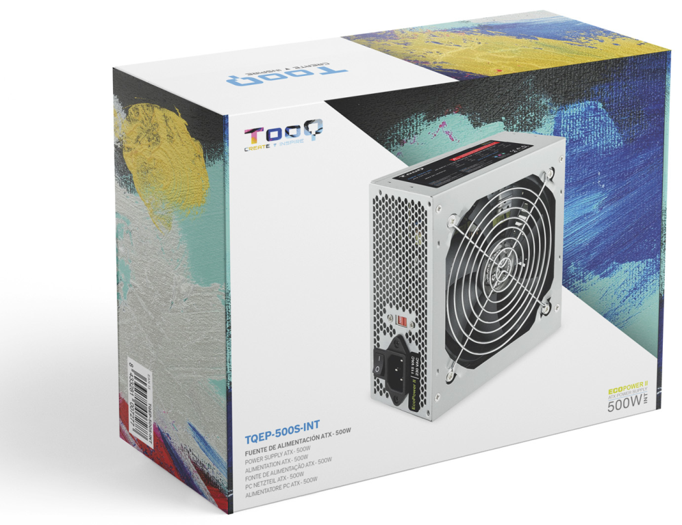 FUENTE ALIMENTACION EP-II TQEP-500S-INT 500W 110V/240V - detalle
