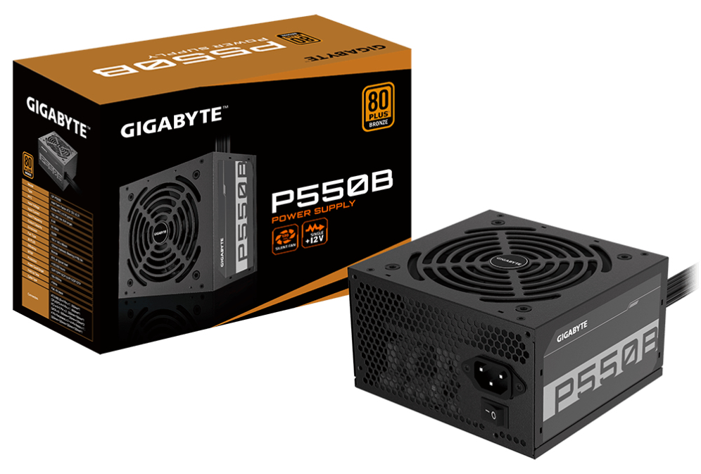 FUENTE ALIMENTACION GIGABYTE GP-PB550 550W 80+ BRONZE ATX 12V V2.31 - detalle