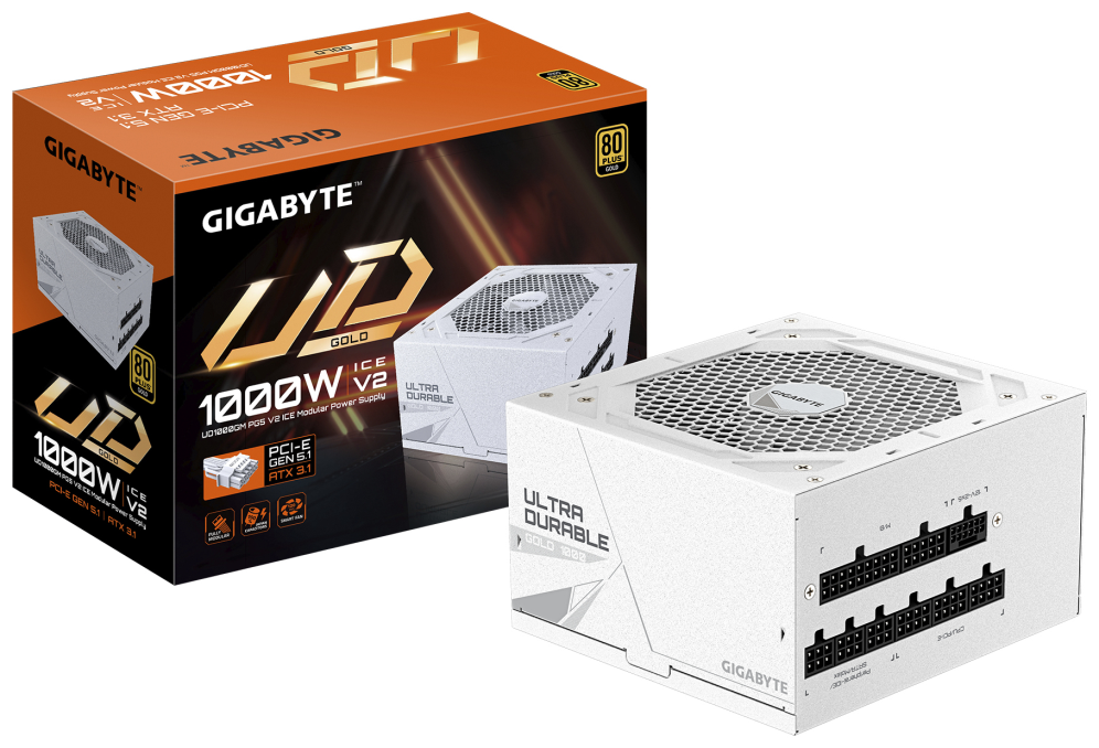 FUENTE ALIMENTACION GIGABYTE GP-UD1000GM PG5 ICE 1000W 80+ GOLD