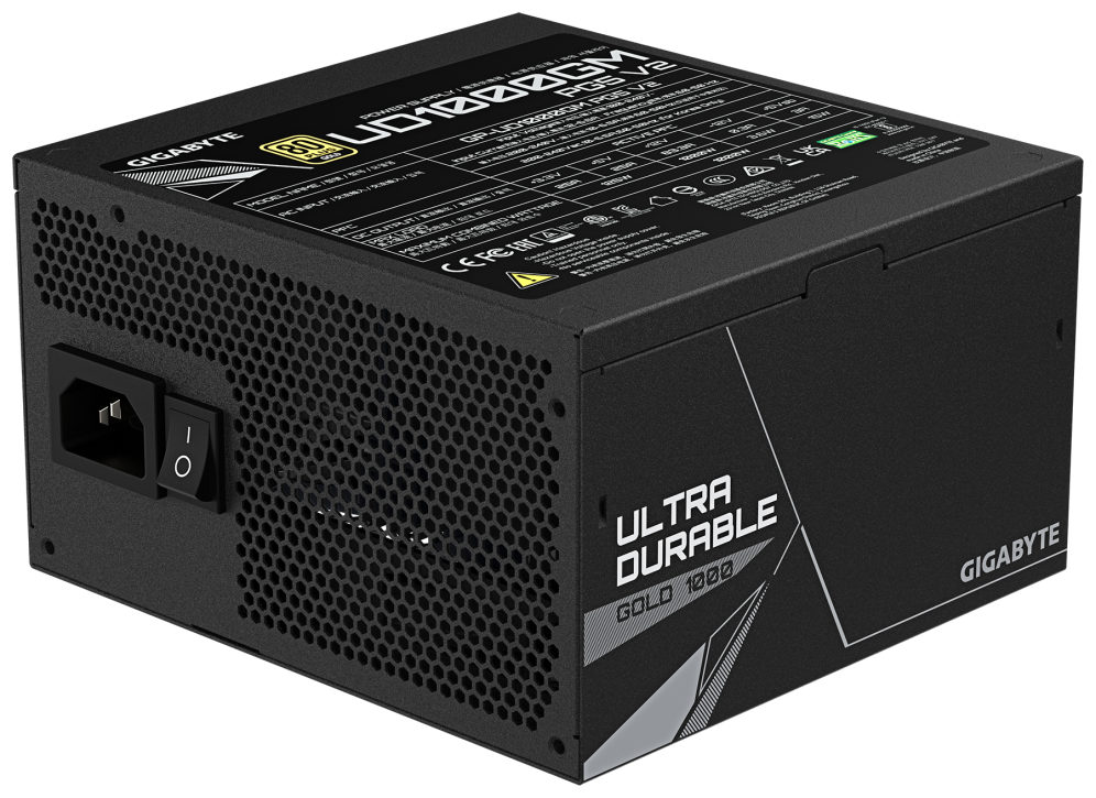 FUENTE ALIMENTACION GIGABYTE GP-UD1000GM PG5 V2 1000W 80+ GOLD - detalle