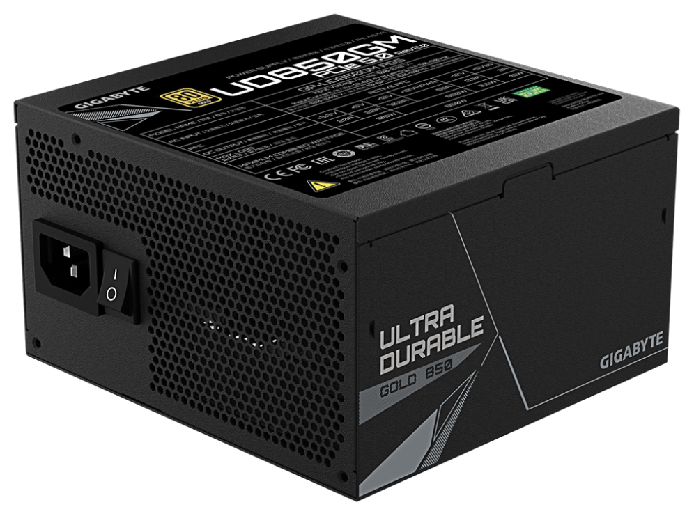 FUENTE ALIMENTACION GIGABYTE GP-UD850GM PG5 V2 850W 80+ GOLD - detalle