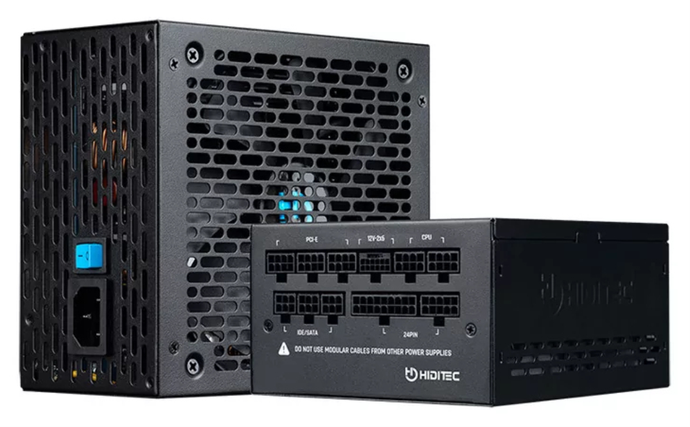 FUENTE ALIMENTACION HIDITEC FULL-MODULAR GDX750 V3 80PLUS GOLD ATX 3.1 PCIE 5.1 - detalle